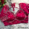 Tew Heavy Pure Vichitra Silk Fancy Blouses Wholesale Suppliers In Mumbai